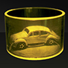 VW Bug 360 Cylindrical Hologram